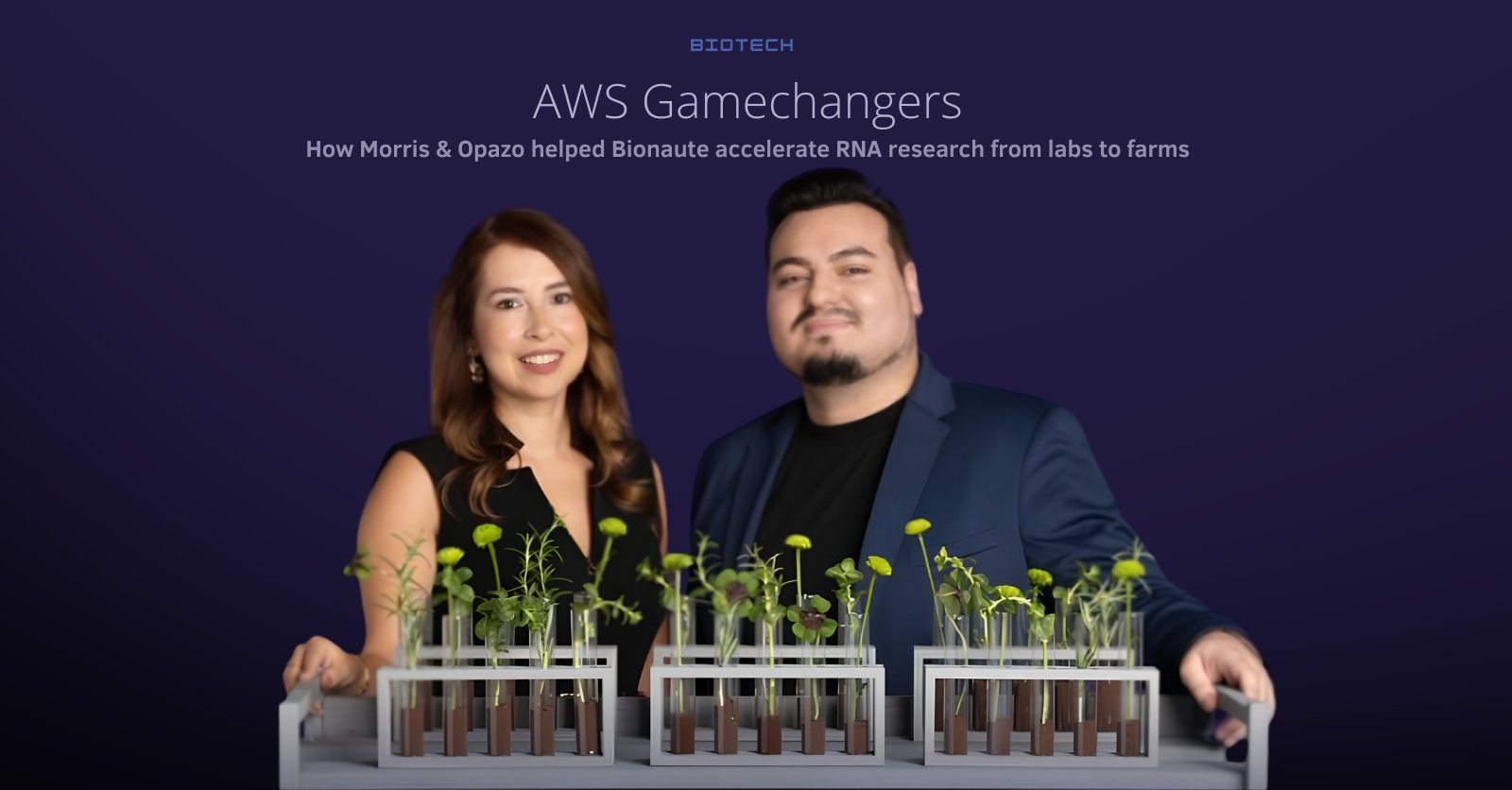 IA que acelera la ciencia: AWS distingue a Morris & Opazo entre sus Gamechangers globales