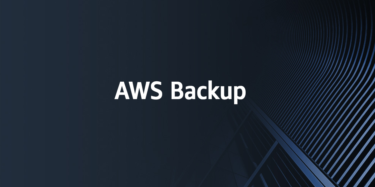 Centralice y automatice su data en AWS Backup