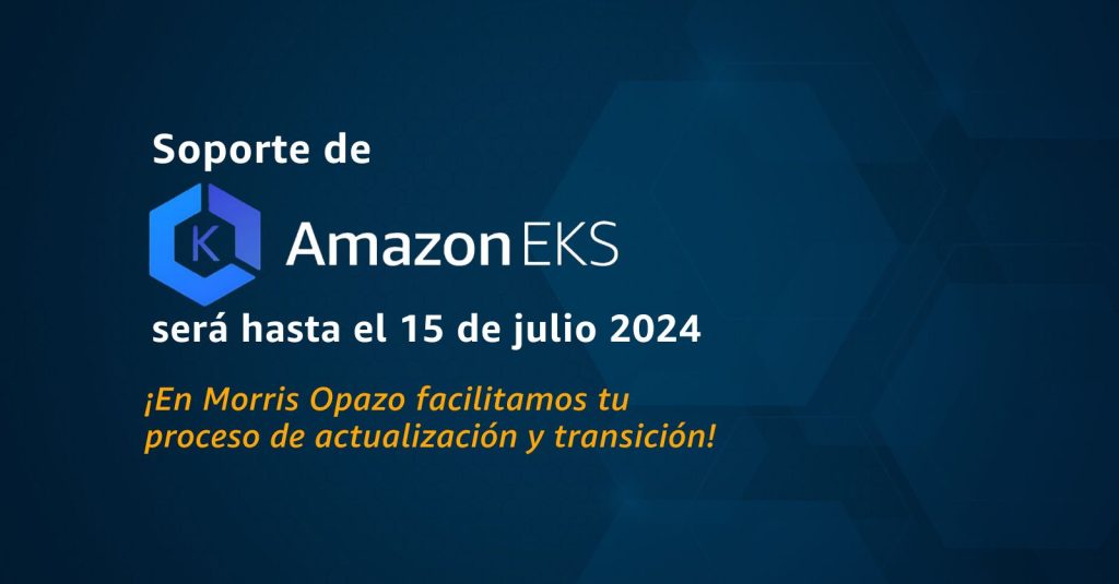 Amazon EKS 1.21 contará con soporte extendido hasta julio 2024