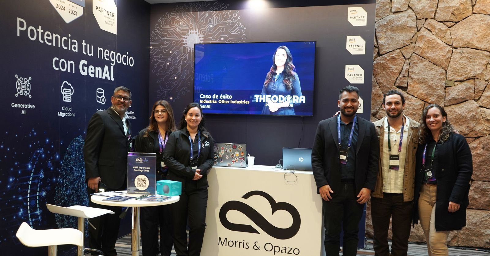 Morris & Opazo presente en el AWS Experience Santiago 2025: conectando con el futuro de la nube